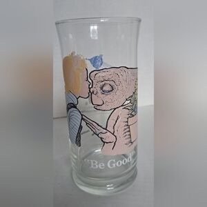 E.T. Glass Tumbler Pizza Hut Vintage 1982 Be Good